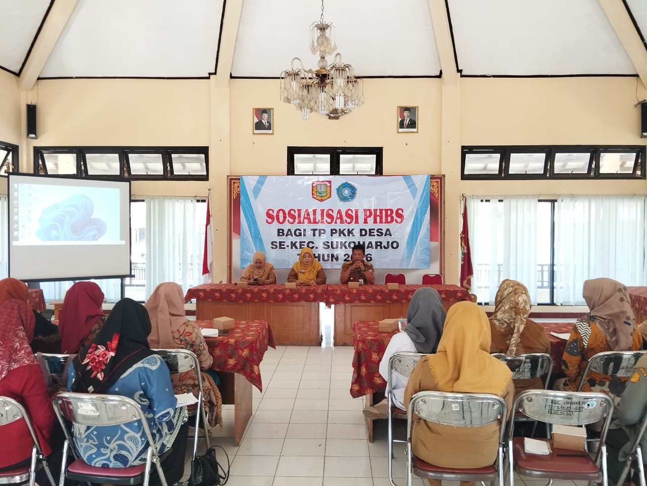 SOSIALISASI POLA HIDUP BERSIH DAN SEHAT