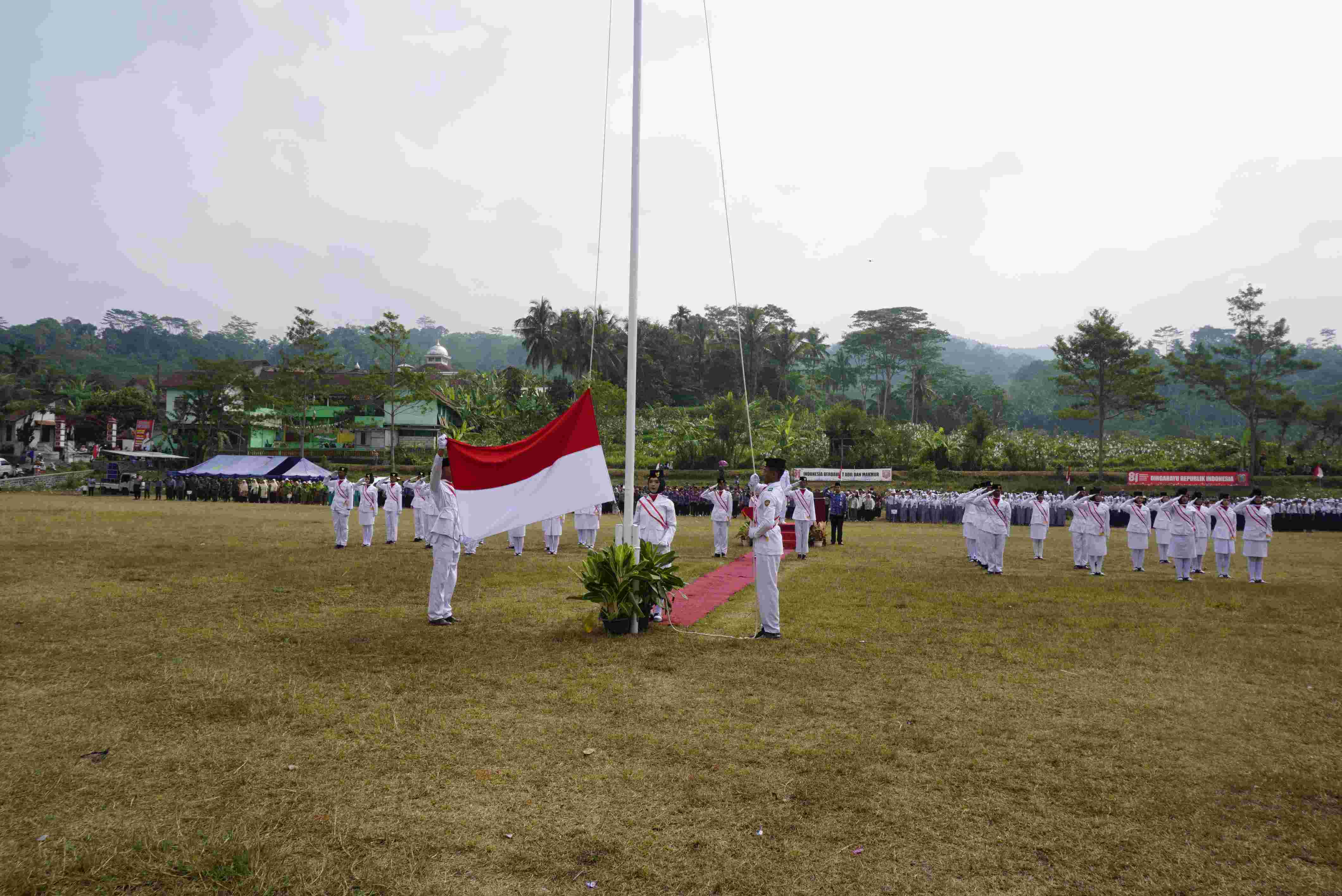 UPACARA PERINGATAN HUT KE 81 REPUBLIK INDONESIA